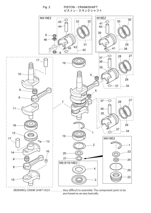 Fig.02  /  <br /> Fig.02 Piston / Crank Shaft