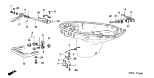   /    /    (Shift Shaft / Carrying Handle / Cover Lock Lever)