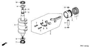  /  (Crankshaft / Piston)