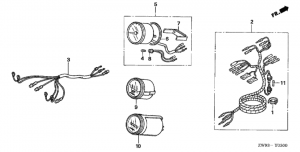  /   (Tachometer / Starter Cable)