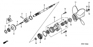    /   (Propeller Shaft / Propeller)