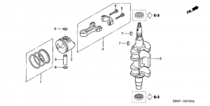  /  (Crankshaft / Piston)