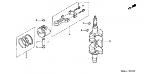  /  (Piston / Connecting Rod)