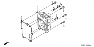    (Exhaust Chamber Cover)