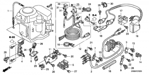  /   (3) (Regulator / Starter Cable (3))