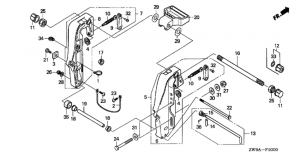   (1) (Stern Bracket (1))