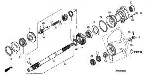    (1) (Propeller Shaft (1))