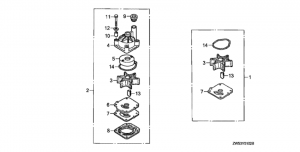      (2) (Impeller Pump Kit (2))