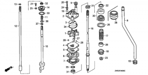   /   (Water Pump / Vertical Shaft)