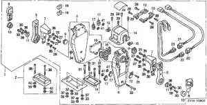   (,  ) () (Remote Control (top Mount Dual Type) (left))