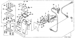   (, ,  ) (Remote Control (top Mount Single Type) (left))