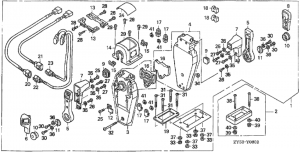   (, ,  ) (Remote Control (top Mount Dual Type) (right))