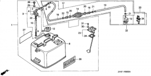   () (Fuel Tank (standard))