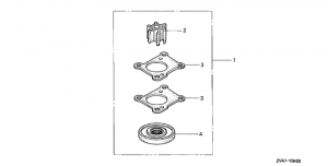      (Water Pump Impeller Kit)