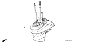     . (bf9.9am / b / bf15am / b) (Gear Case Assy. (bf9.9am / B / Bf15am / B))