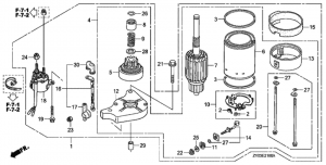   (Starter Motor)