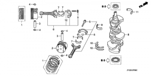  /  (Crankshaft / Piston)