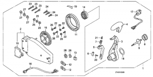   (,  ) (Remote Control (flush Mount Type) (left))