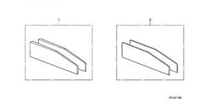     (Trim Adjust Plate Set)