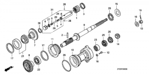    (1) (Propeller Shaft (1))