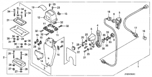   (, ,  ) (Remote Control (top Mount Single Type) (left))