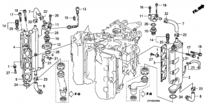   /  (Exhaust Manifold / Thermostat)