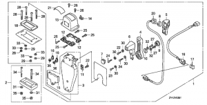   (, ,  ) (Remote Control (top Mount Single Type) (left))