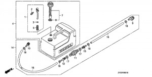   () (Fuel Tank (plastics))