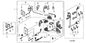  ,  (1) (Switch Panel Kit (1))