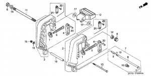   (1) (Stern Bracket (1))