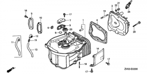   /    (Cylinder Barrel / Cylinder Head)