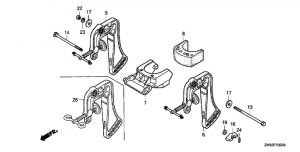   (Stern Bracket)