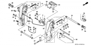   (2) (Stern Bracket (2))