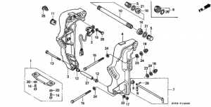   (Stern Bracket)