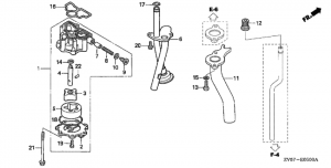   /   (Oil Pump / Exhaust Pipe)