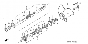    (Propeller Shaft)