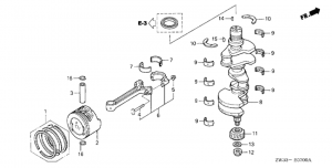  /  (Crankshaft / Piston)