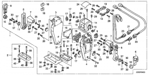   (,  ) () (Remote Control (top Mount Dual Type) (left))