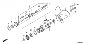    (Propeller Shaft)