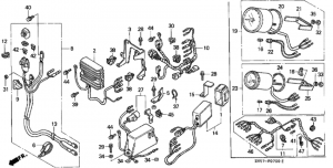  /   (Regulator / Starter Cable)