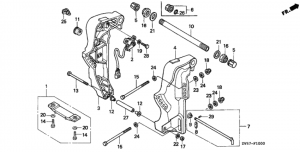   (Stern Bracket)