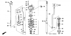   /   (Water Pump / Vertical Shaft)