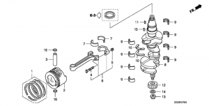  /  (Crankshaft / Piston)