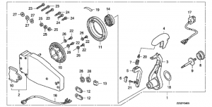   (,  ) (Remote Control (flush Mount Type) (left))