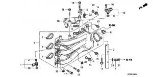   /  (Inlet Manifold / Injector)