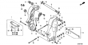   (Stern Bracket)