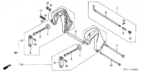   (Stern Bracket)