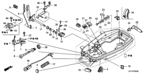   /    (Shift Shaft / Cover Lock Lever)