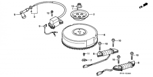   /  (Ignition Coil / Flywheel)