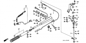  /   (Steering Handle / Throttle Cable)